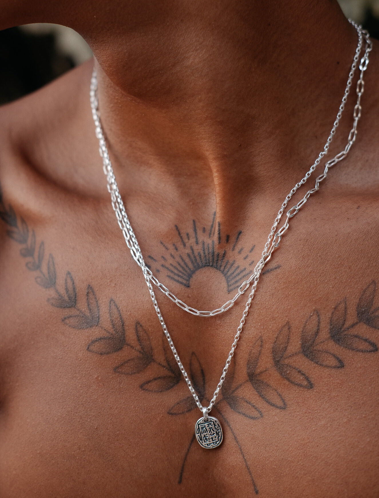 Warrior Necklace (Dark)